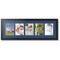 ArtToFrames Collage Photo Picture Frame with 5 - 5x7 inch Openings, Framed in Black with Over 62 Mat Color Options and Plexi Glass (CSM-3926-152)